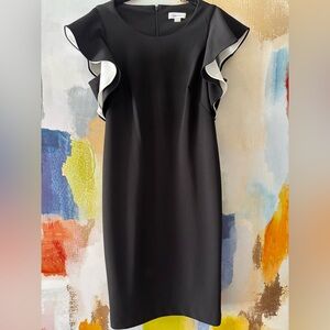 🔥NWT. Calvin Klein Elegant Black Gown